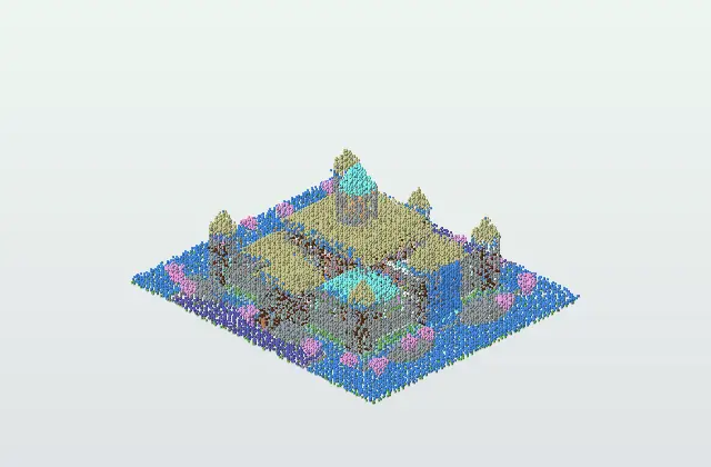 Azurefall Cliffside Castle preview