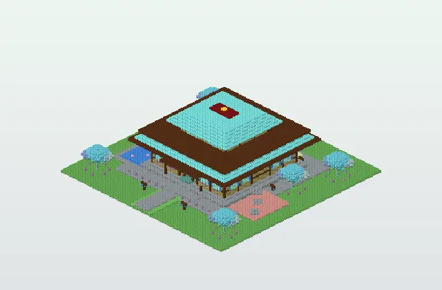 Cherry Blossom Survival Dojo Base preview