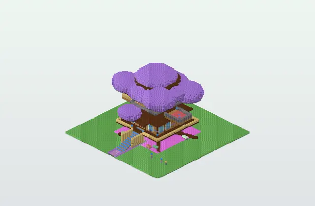 Giant Survival Treehouse Base preview