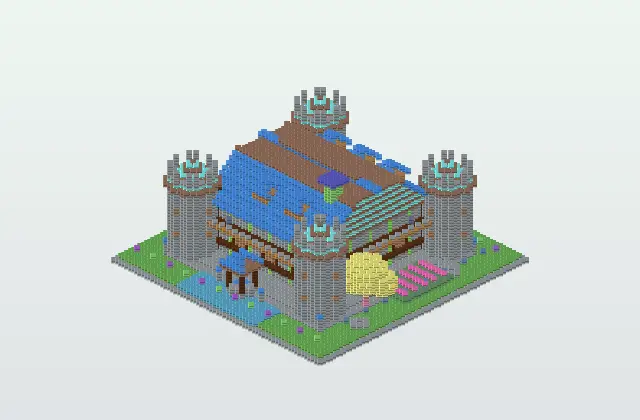 Grand Medieval Survival Castle House preview