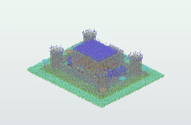 Obsidian Hollow Nether Castle preview