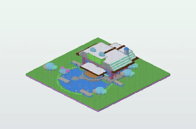 Ultimate Cozy Frog Pond Cottage Survival House preview