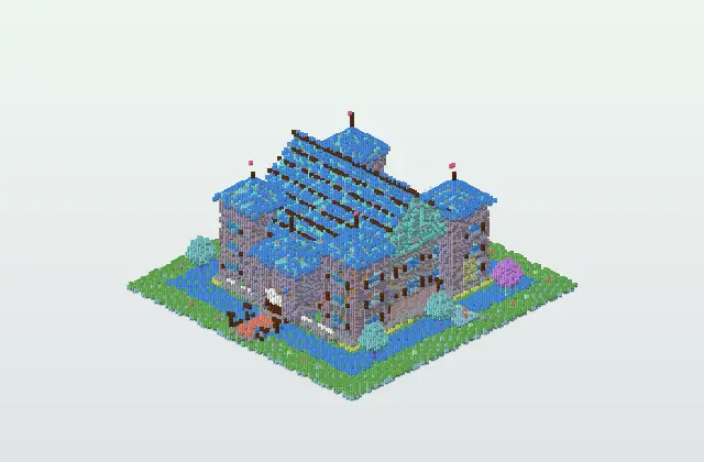 Ultimate Deepslate Starter Castle Survival Base preview