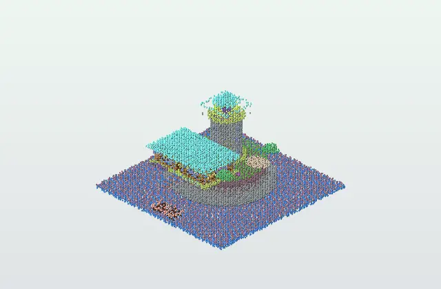 Ultimate Fantasy Crystal Lighthouse Survival Base preview