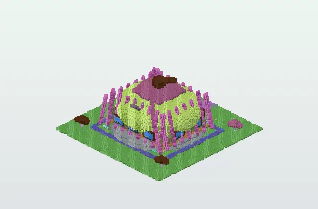 Ultimate Fantasy Pumpkin Cottage Survival Base preview