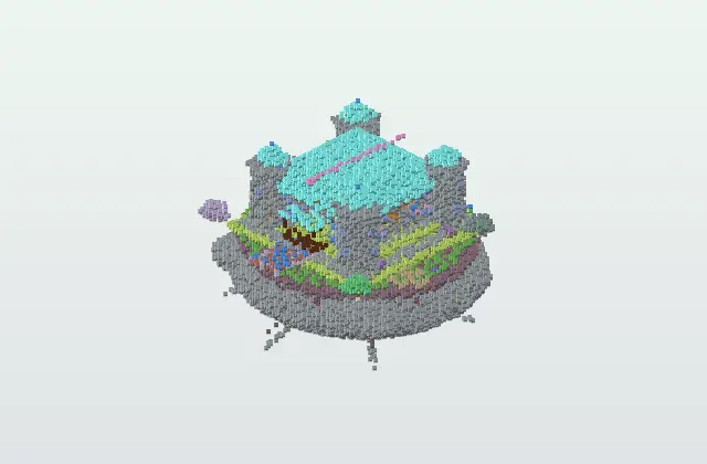 Ultimate Floating Island Castle Survival Base preview