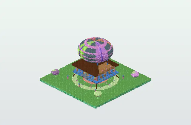 Ultimate Hot Air Balloon House Survival Base preview