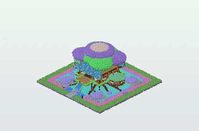 Ultimate Lush Cave Treehouse Survival Base preview