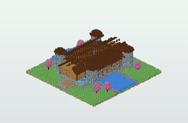 Ultimate Medieval Bridge House Survival Base preview