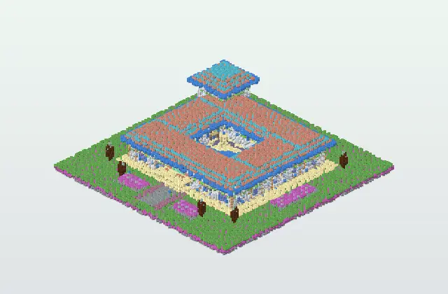 Ultimate Mediterranean Courtyard Villa Survival Base preview
