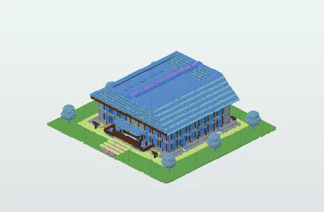 Ultimate Mega Storage Hall Survival Base preview