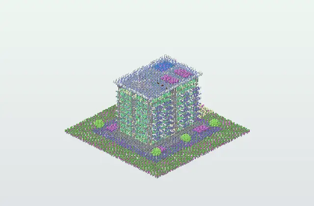 Ultimate Modern Apartment Tower Survival Base preview