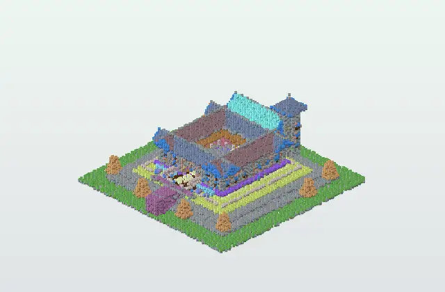 Ultimate Mountain Monastery Survival Base preview