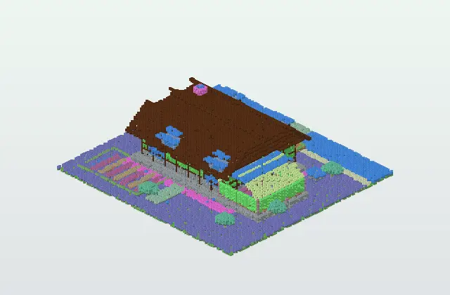 Ultimate Riverside Medieval Farmhouse Survival Base preview
