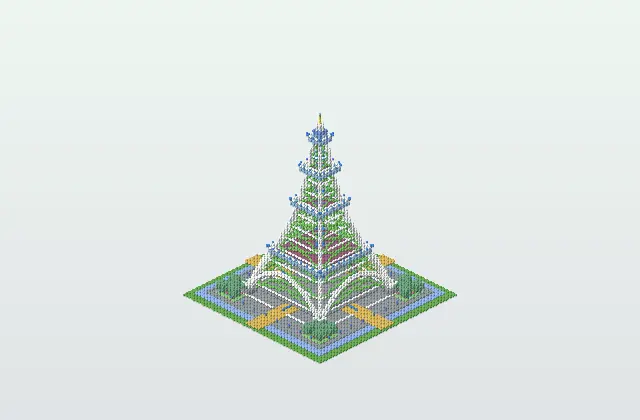 Detailed Eiffel Tower Landmark preview