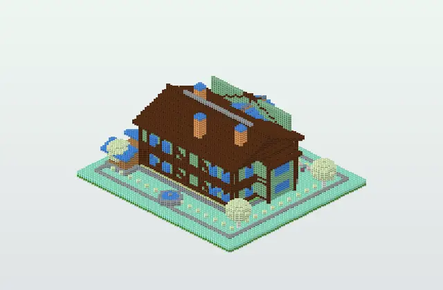 English Tudor Manor House preview