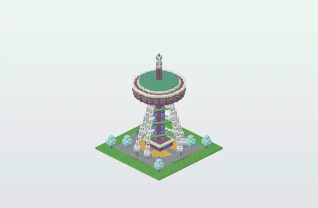 Iconic Space Needle Observation Tower preview