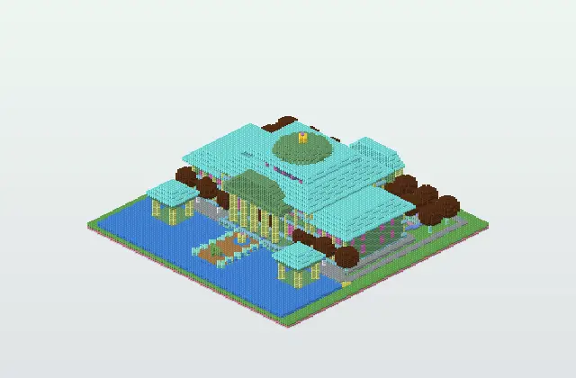 Palladian Lakeside Villa Estate preview